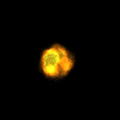 simple explosion tga-sequence